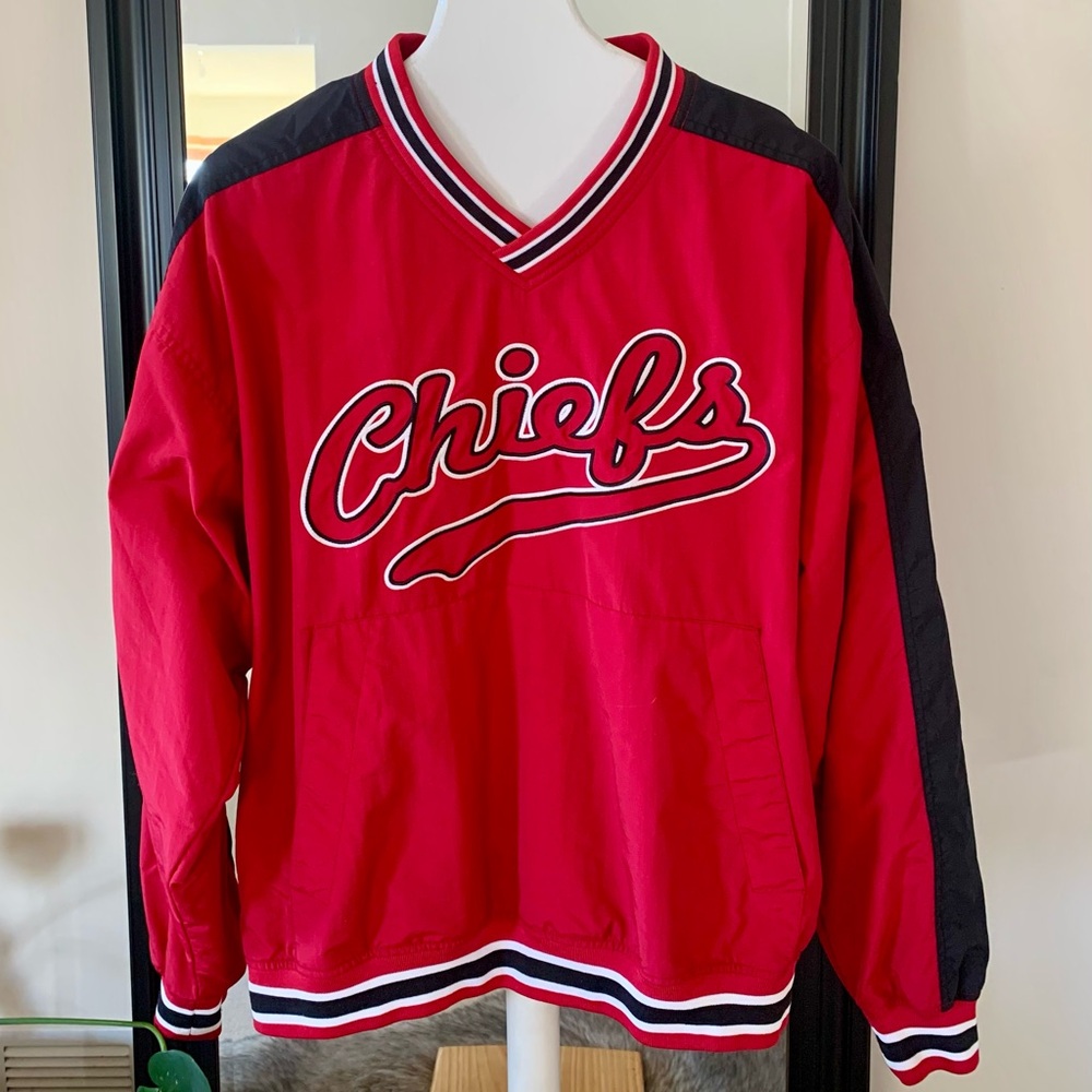 KC CHIEFS Pullover Windbreaker